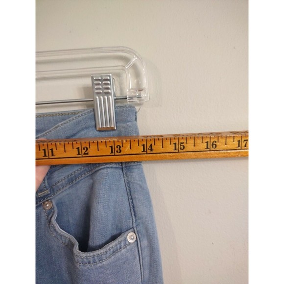 Free People Skinny Denim Jeans  Distressed Ankle Light Wash Women's Size 26 - Picture 6 of 7